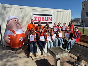 Gruppenfoto Girls'Day Bebra