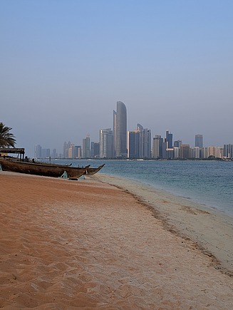 Skyline von Abu Dhabi