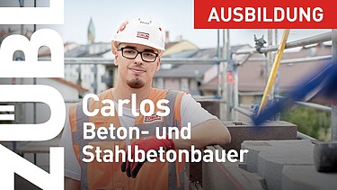 Carlos, Ausbildung Beton- und Stahlbetonbauer