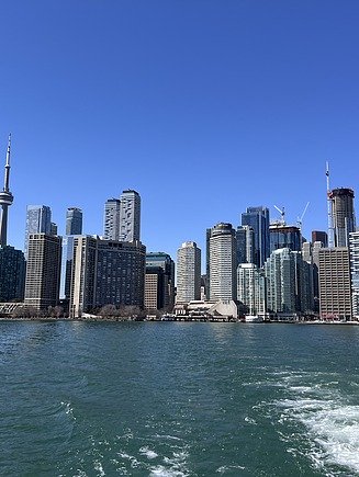 Skyline von Toronto vom Wasser aus