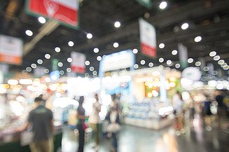 ZÜBLIN Messestand von oben