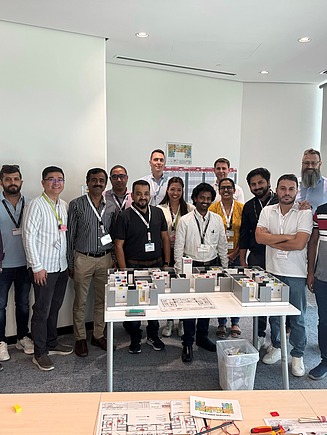 Gruppenfoto eines Teams