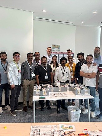 Gruppenfoto eines Teams