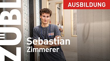 Sebastian, Auszubildender Zimmerer